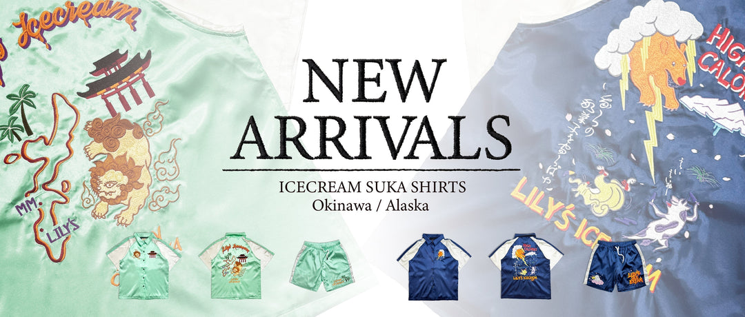 ICECREAM SUKA SHIRT＆SHORTS
