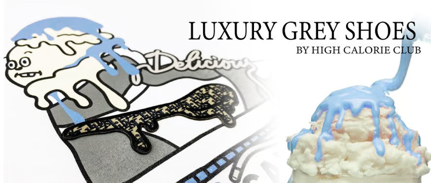 LUXURY GREY SHOES