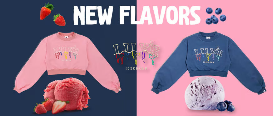 Melty logo Cropped sweat