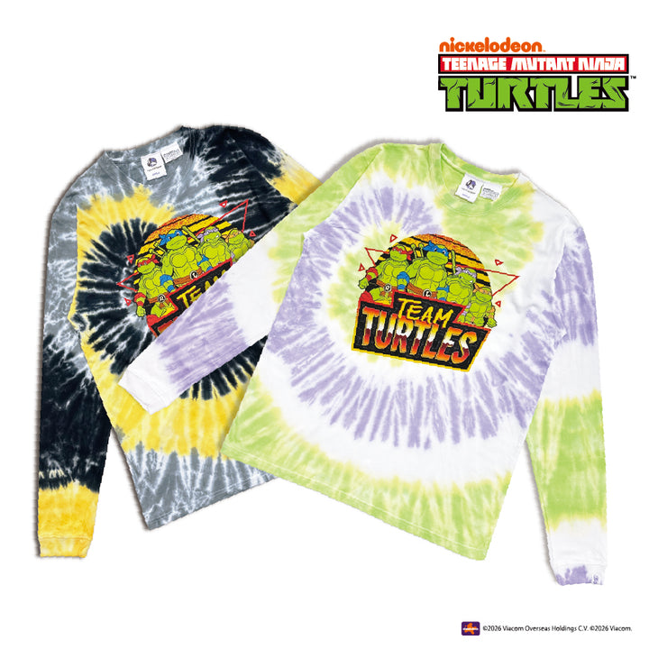 TEAM TURTLES L/S TIE DYE