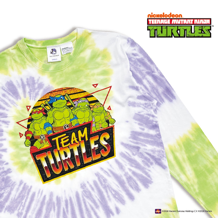 TEAM TURTLES L/S TIE DYE