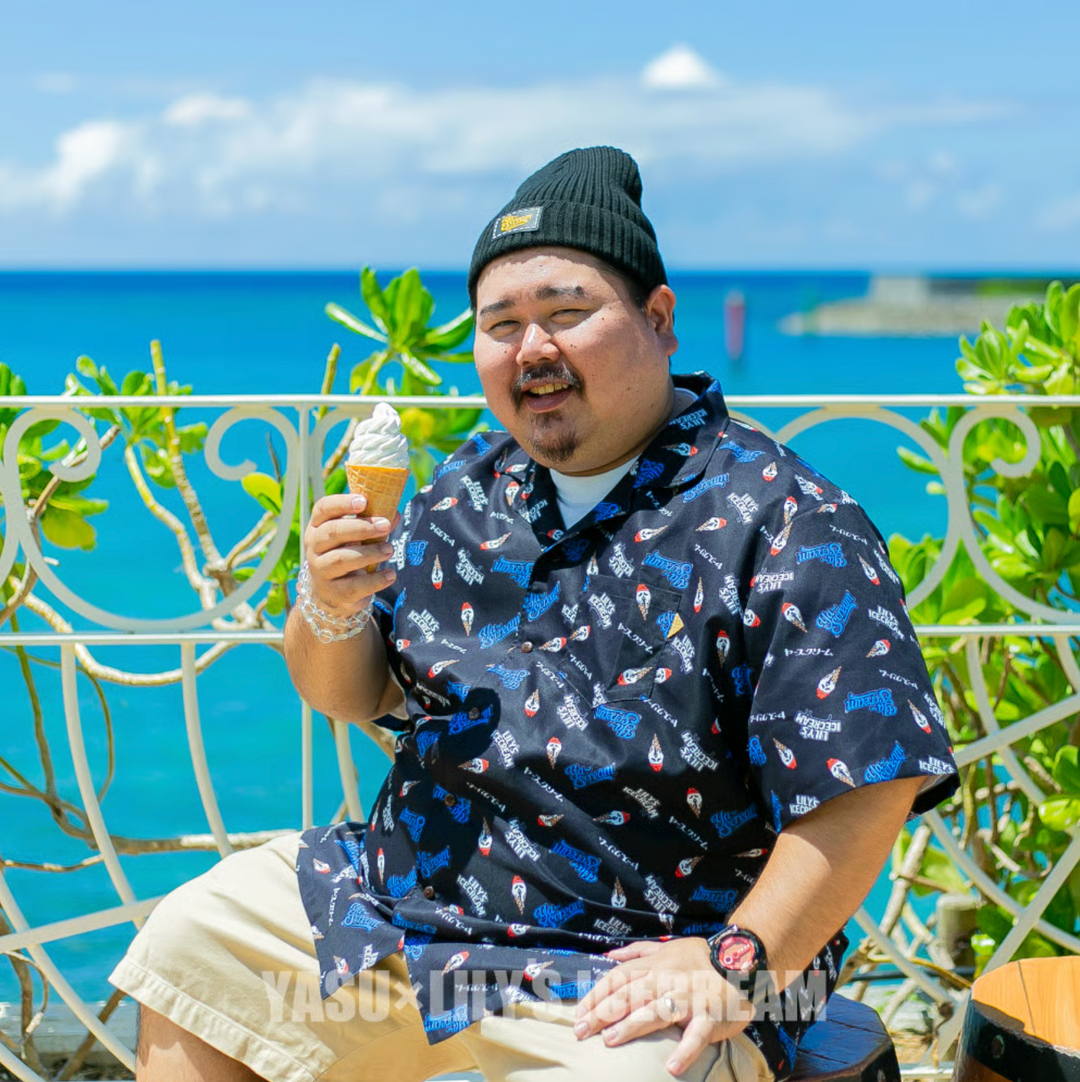 YASU × LILY’S ICECREAM®︎【Aloha shirt】