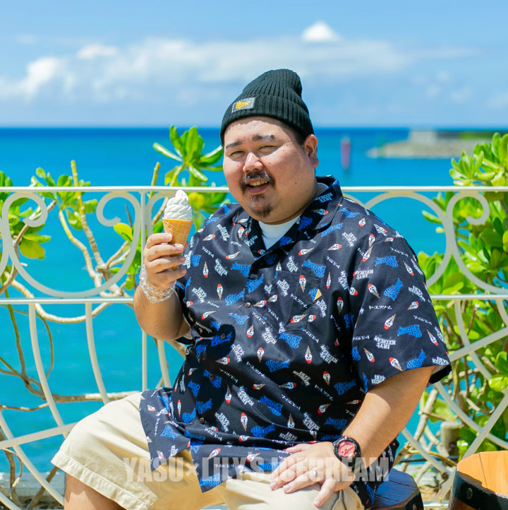 YASU × LILY’S ICECREAM®︎【Aloha shirt】