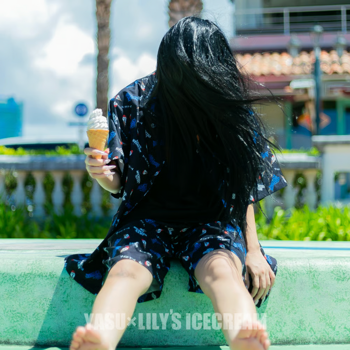 YASU × LILY’S ICECREAM®︎【Aloha shirt】