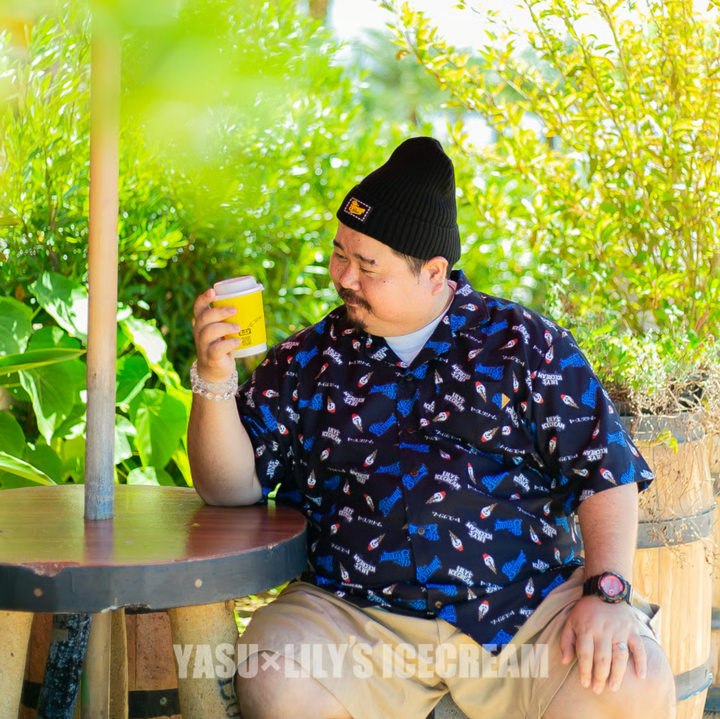 YASU × LILY’S ICECREAM®︎【Aloha shirt】