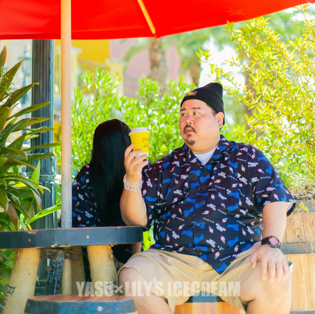 YASU × LILY’S ICECREAM®︎【Aloha shirt】