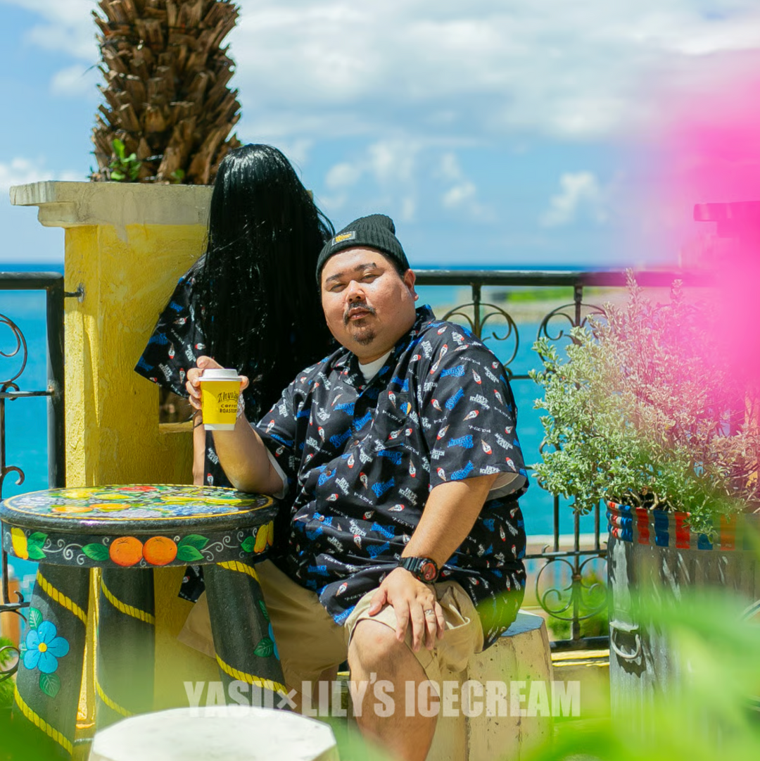 YASU × LILY’S ICECREAM®︎【Aloha shirt】