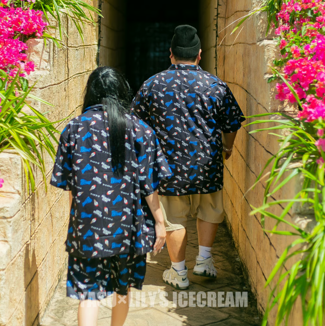 YASU × LILY’S ICECREAM®︎【Aloha shorts】