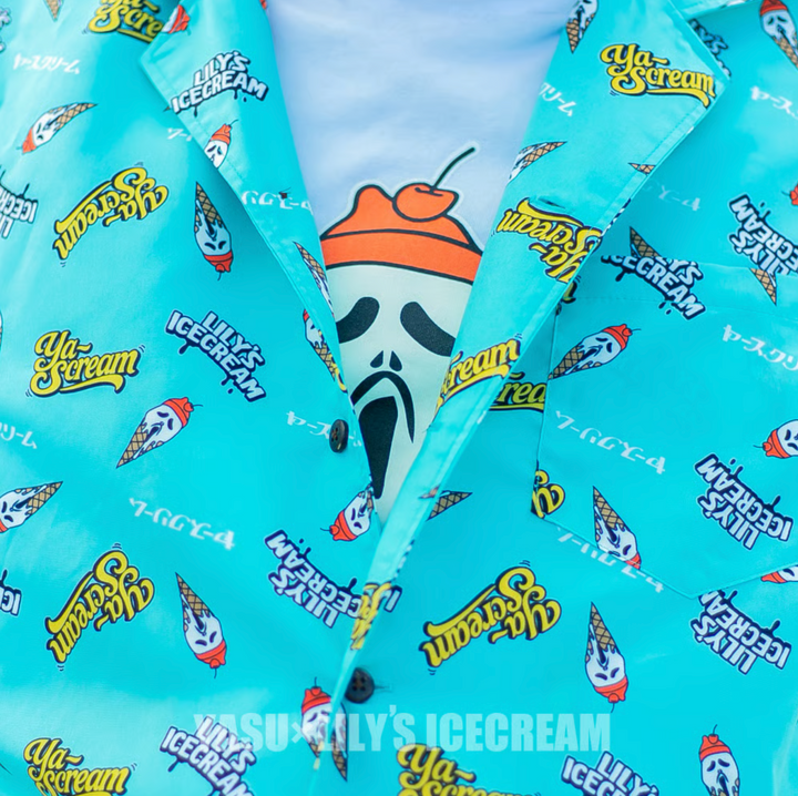 YASU × LILY’S ICECREAM®︎【Aloha shirt】