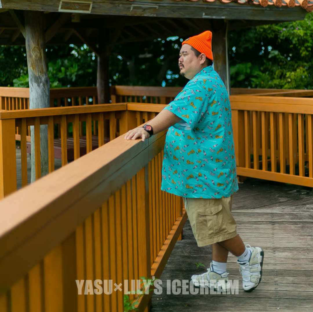 YASU × LILY’S ICECREAM®︎【Aloha shirt】