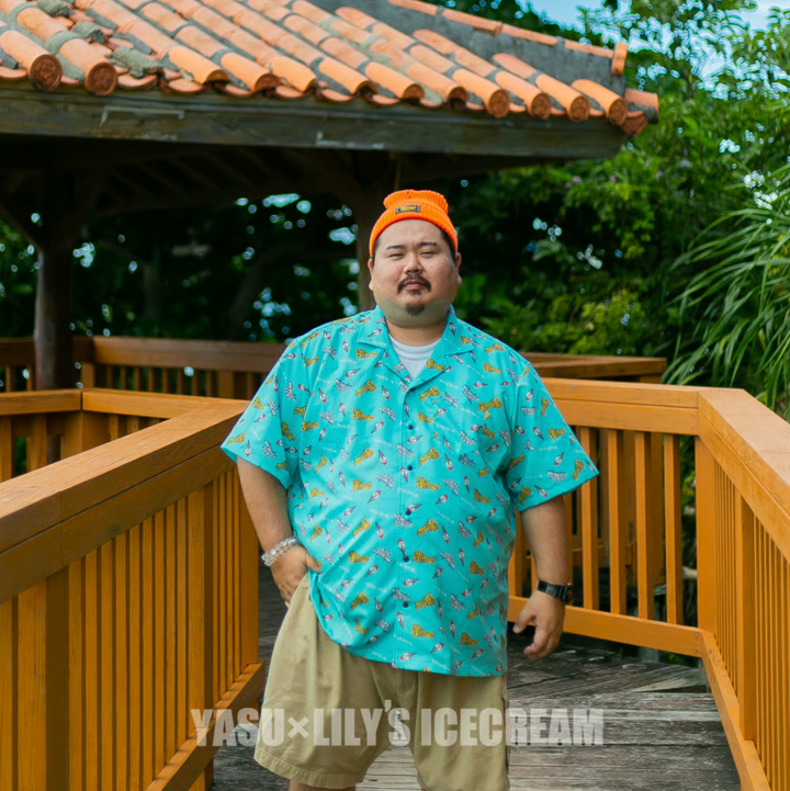 YASU × LILY’S ICECREAM®︎【Aloha shirt】