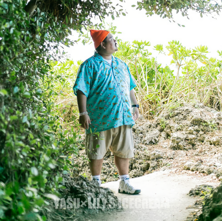 YASU × LILY’S ICECREAM®︎【Aloha shirt】