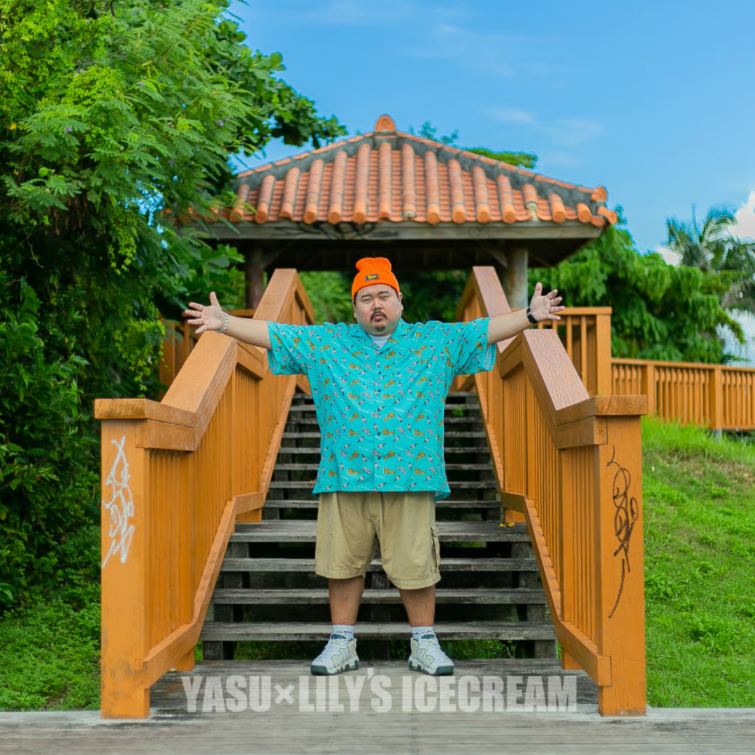 YASU × LILY’S ICECREAM®︎【Aloha shirt】
