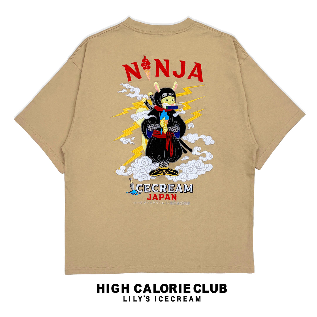 Embroidery Icecream Ninja Tee