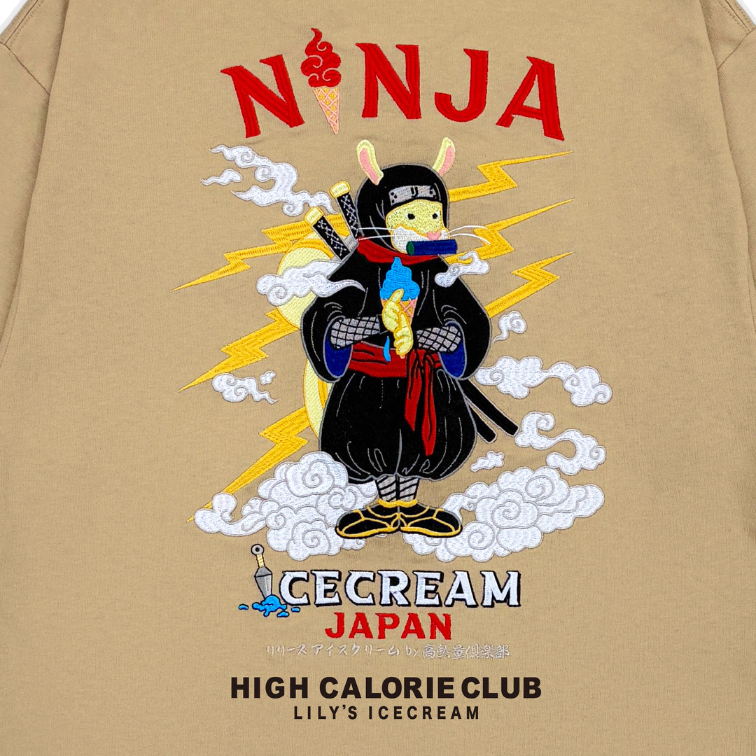 Embroidery Icecream Ninja Tee