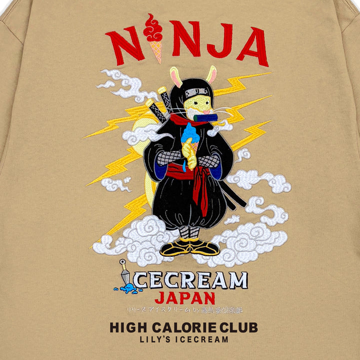 Embroidery Icecream Ninja Tee