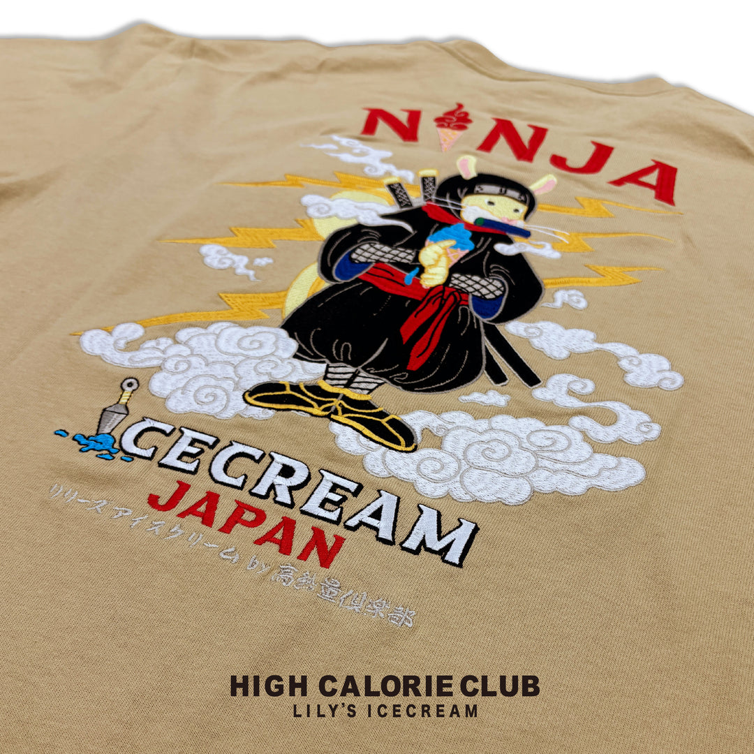 Embroidery Icecream Ninja Tee