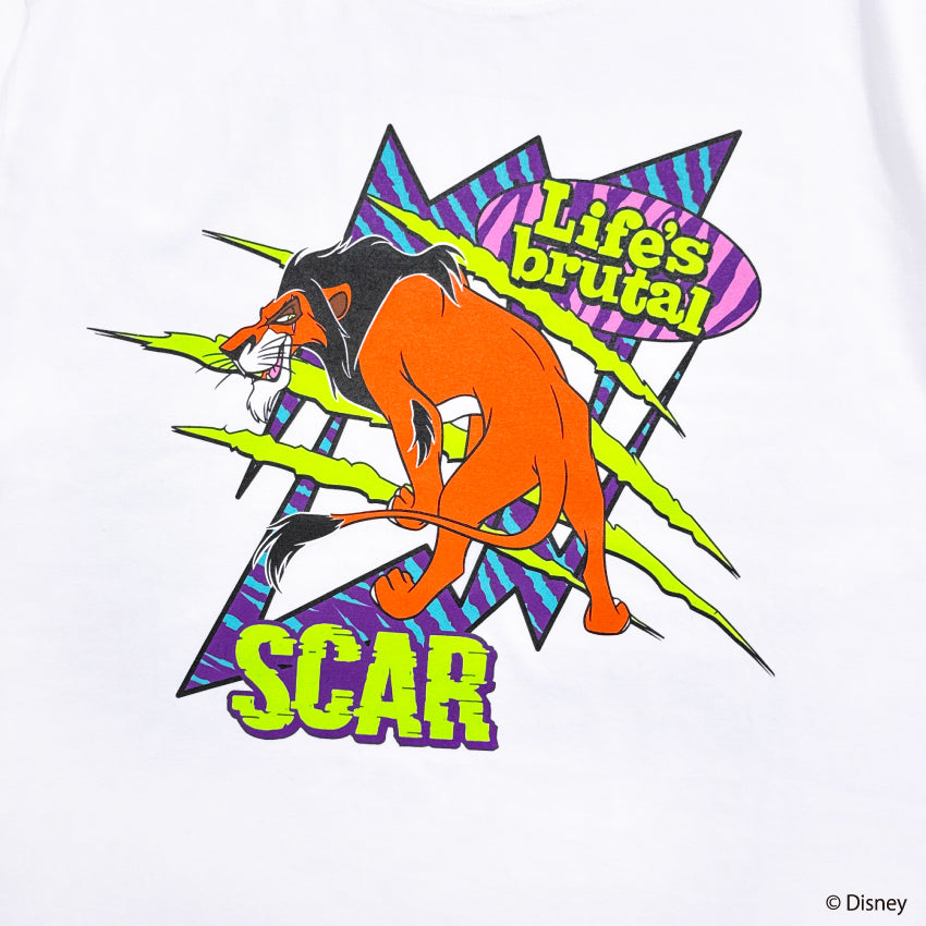 【SCAR】WHITE TEE