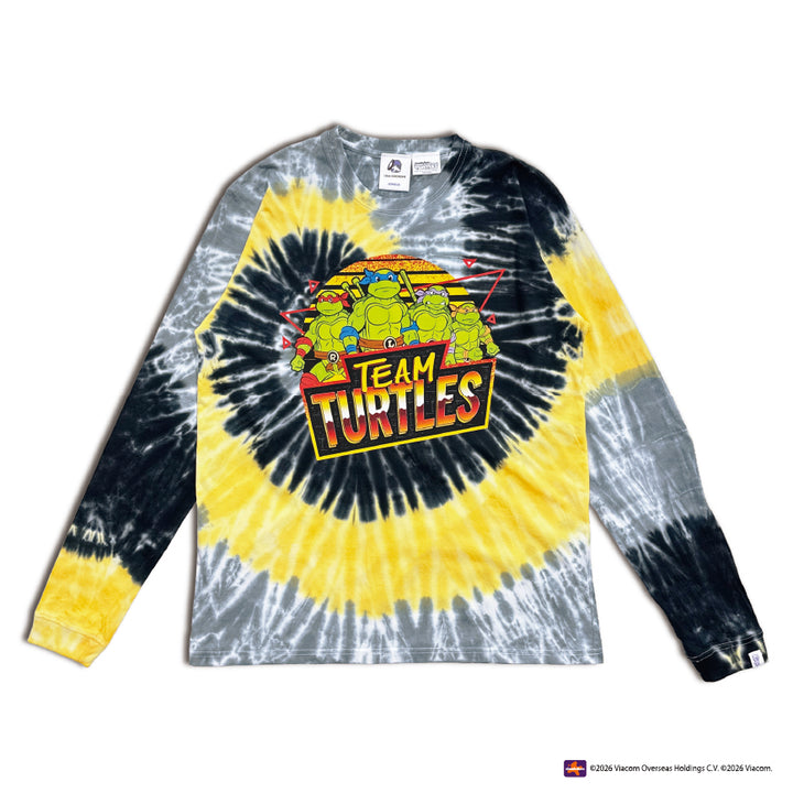 TEAM TURTLES L/S TIE DYE