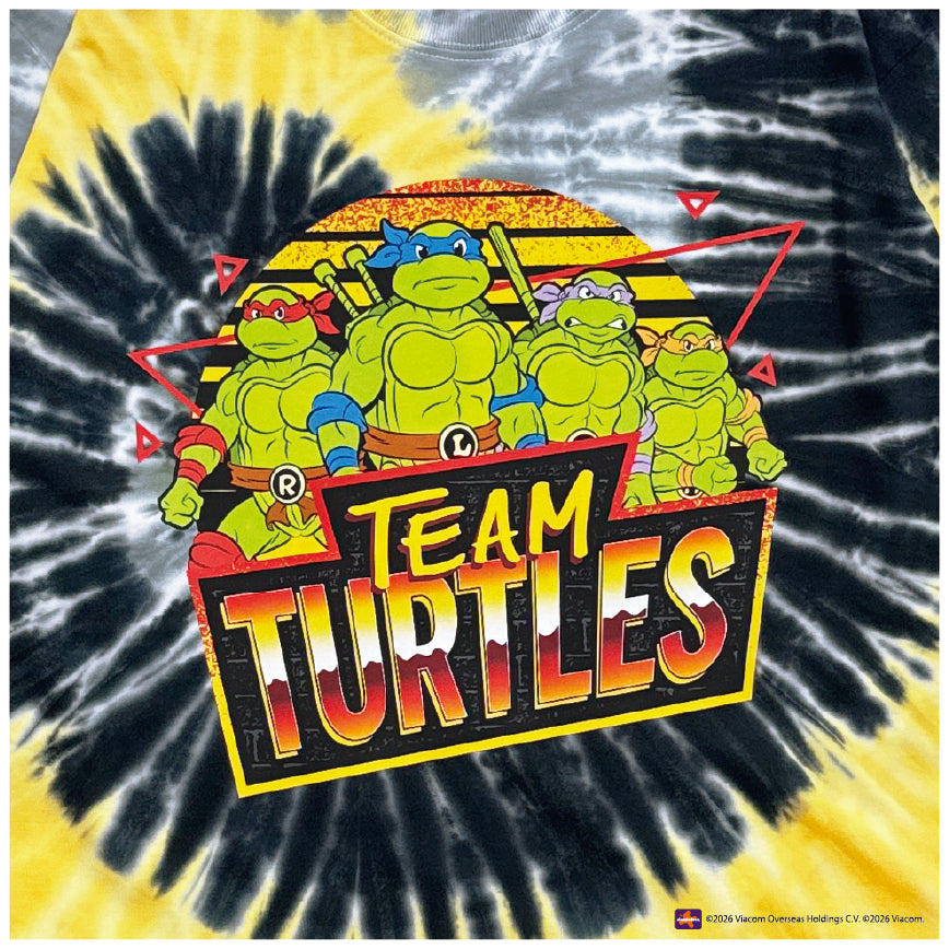 TEAM TURTLES L/S TIE DYE