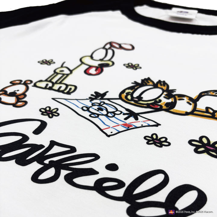 GARFIELD RAGLAN TEE