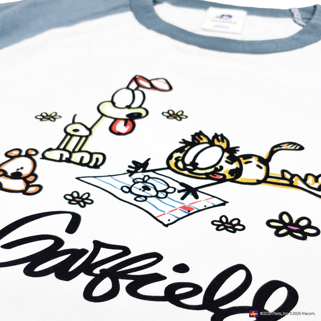 GARFIELD RAGLAN TEE
