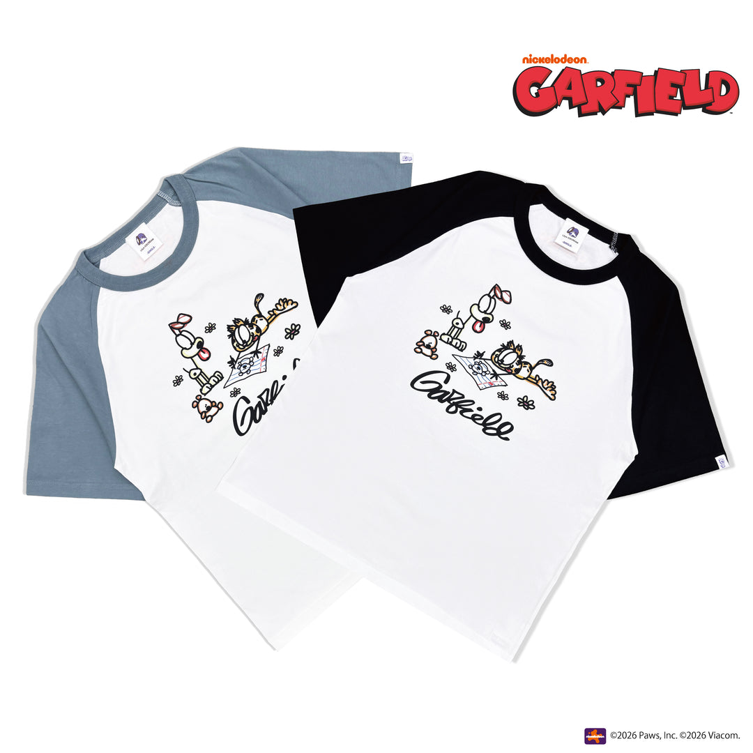 GARFIELD RAGLAN TEE