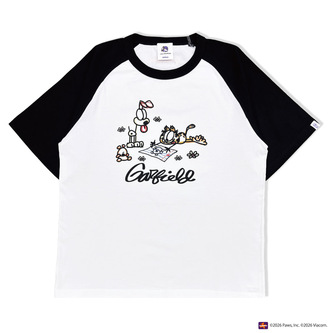 GARFIELD RAGLAN TEE