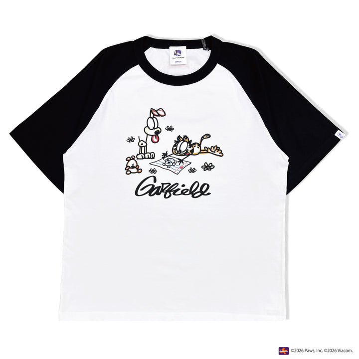GARFIELD RAGLAN TEE