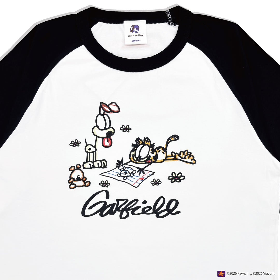 GARFIELD RAGLAN TEE
