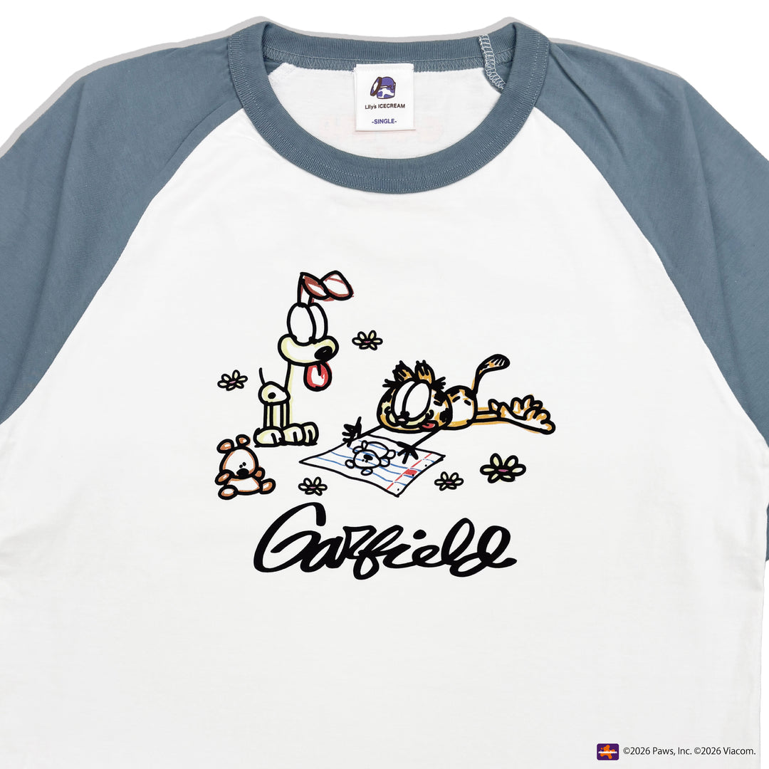 GARFIELD RAGLAN TEE