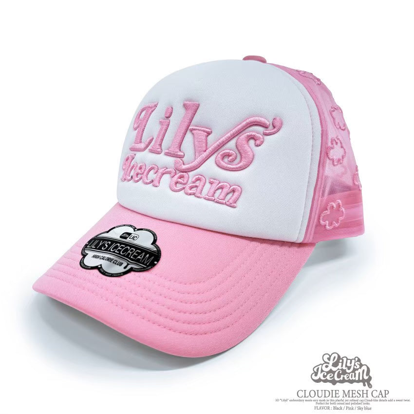 CLOUDIE MESH CAP – LILY'S ICECREAM®︎