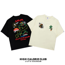 Embroidery Okinawa map Tee