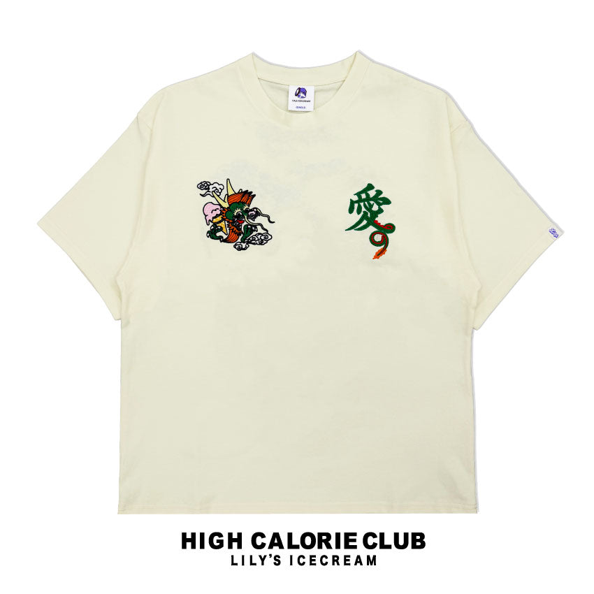 Embroidery Okinawa map Tee