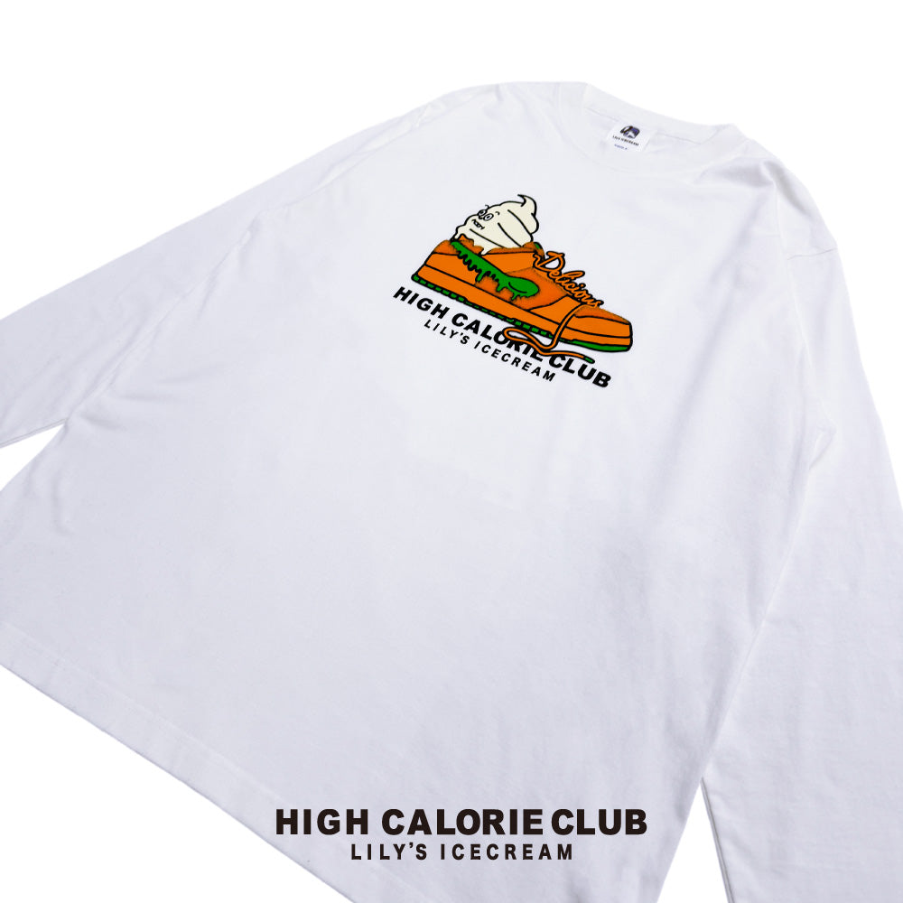 FLUFFY SHOES L/S【Orange】