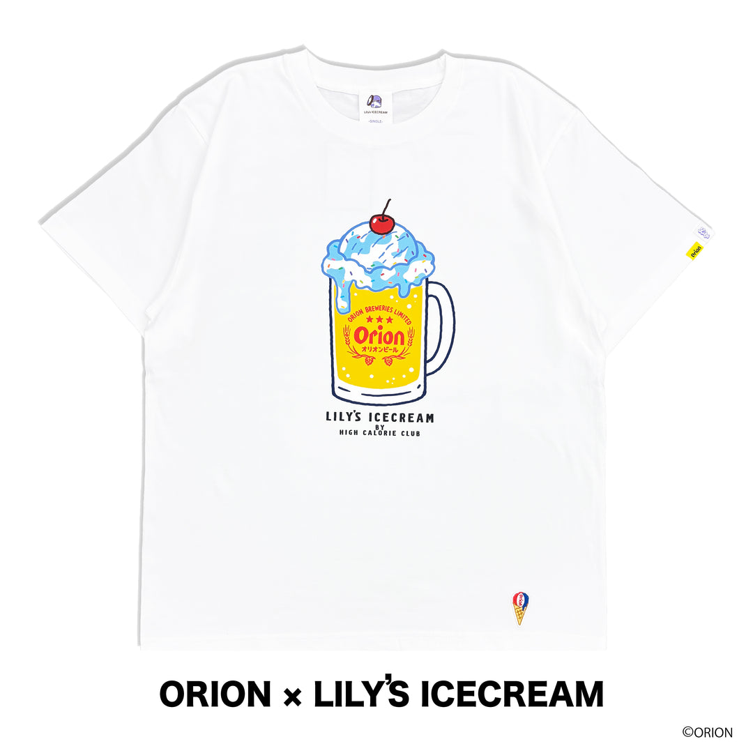 ORION × LILY'S ICECREAM Beer Float TEE