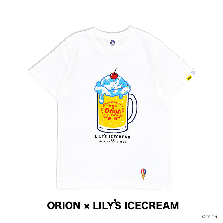 ORION × LILY'S ICECREAM Beer Float TEE【Ladies】