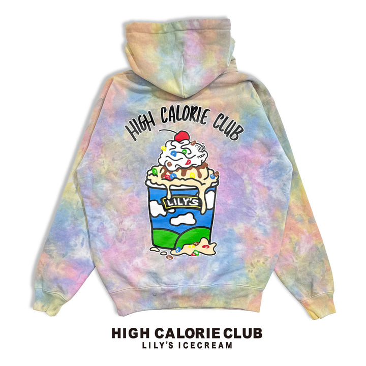 BIG ICE【BLUE】HOODIE/cottonCandy