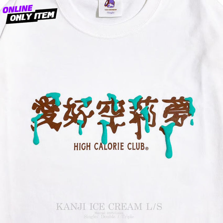 KANJI ICE CREAM L/S