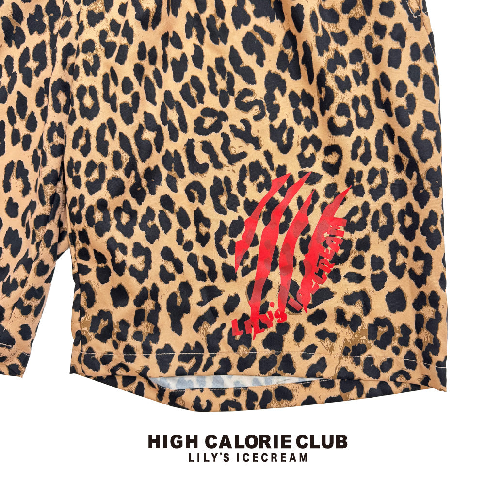 Leopard Aloha Shorts