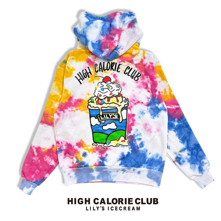 BIG ICE【BLUE】HOODIE/Rainbow