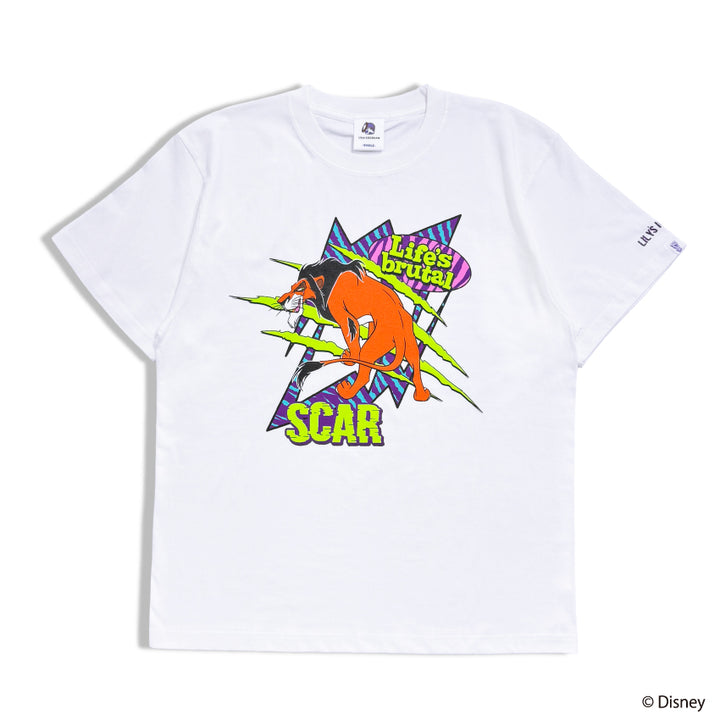 【SCAR】WHITE TEE
