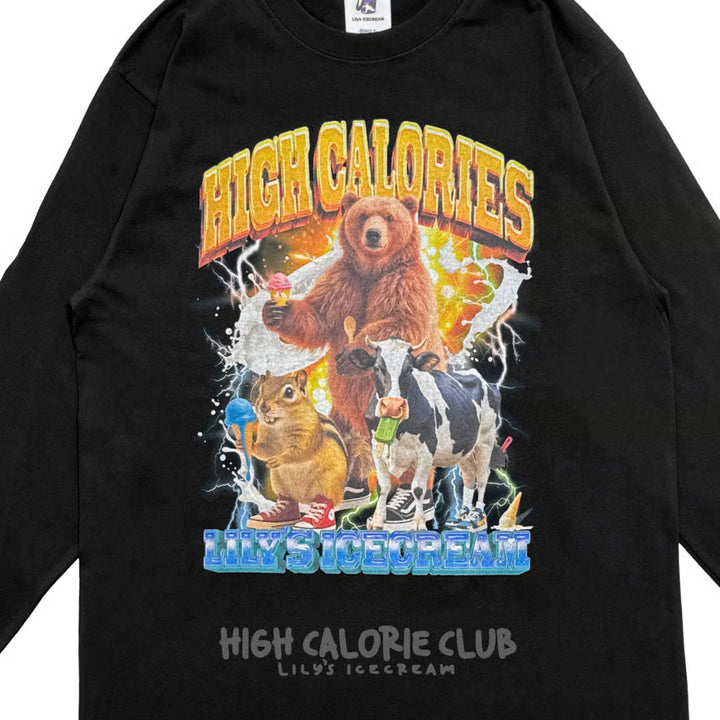 HIGHCALORIES 8 Sweatshirt L/S