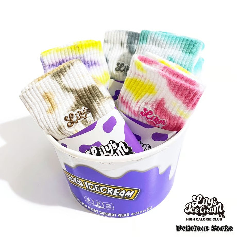 TIE DYE LOGO SOCKS