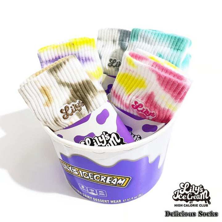 TIE DYE LOGO SOCKS