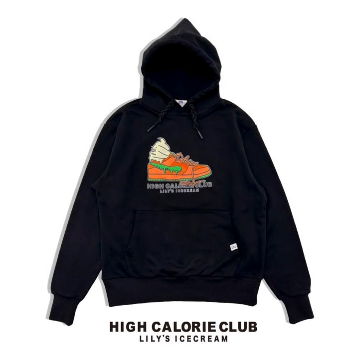 FLUFFY SHOES HOODIE【Orange】