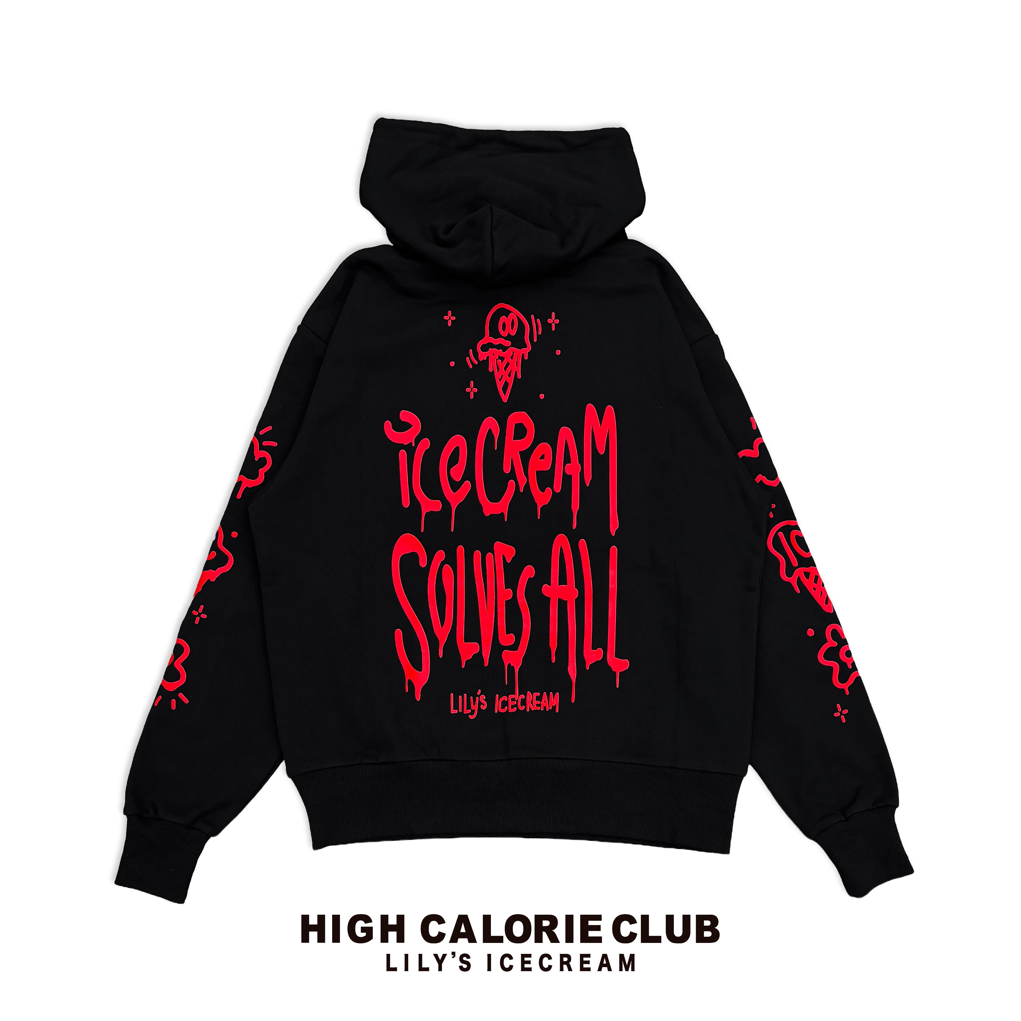 GRAPHIC HOODIE – LILY'S ICECREAM®︎