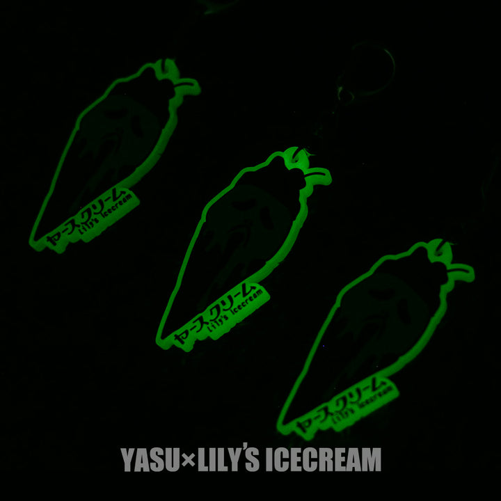 👻YASU × LILY’S ICECREAM®︎🍦ラバーキーチェーン