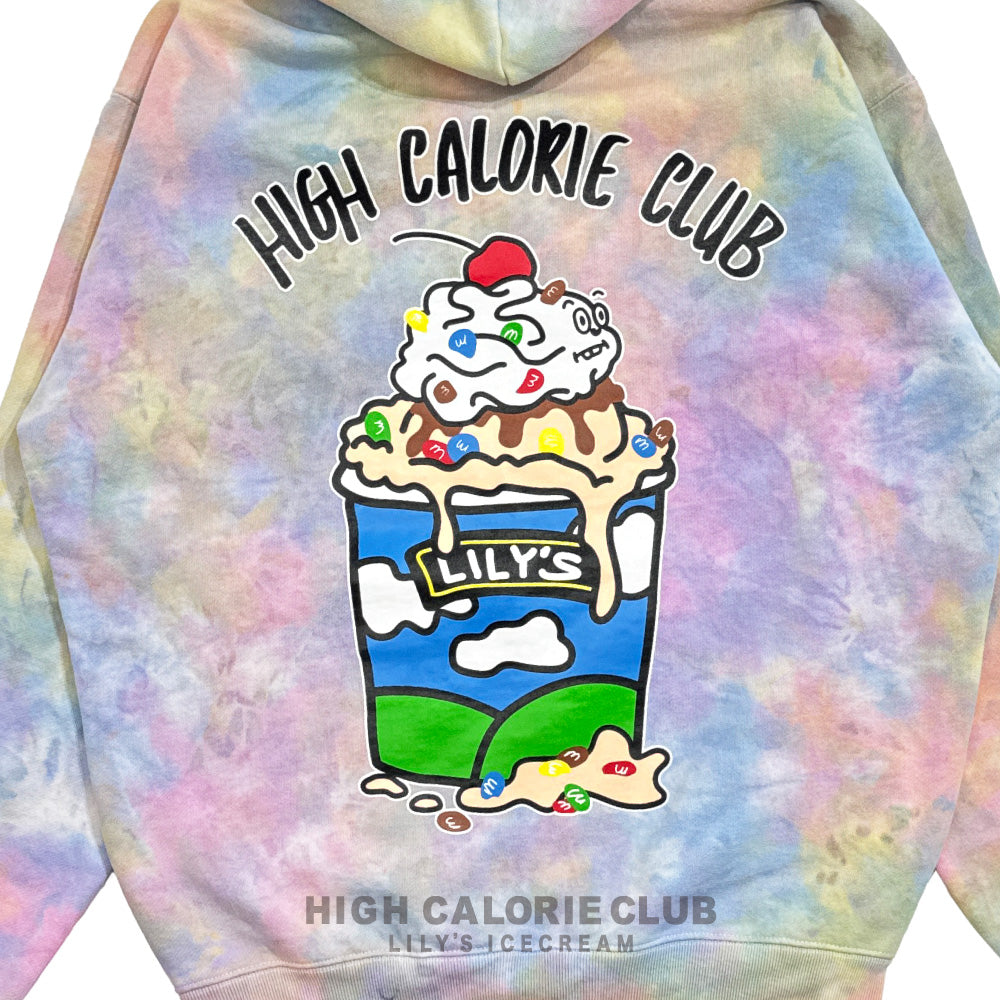 BIG ICE【BLUE】HOODIE/cottonCandy