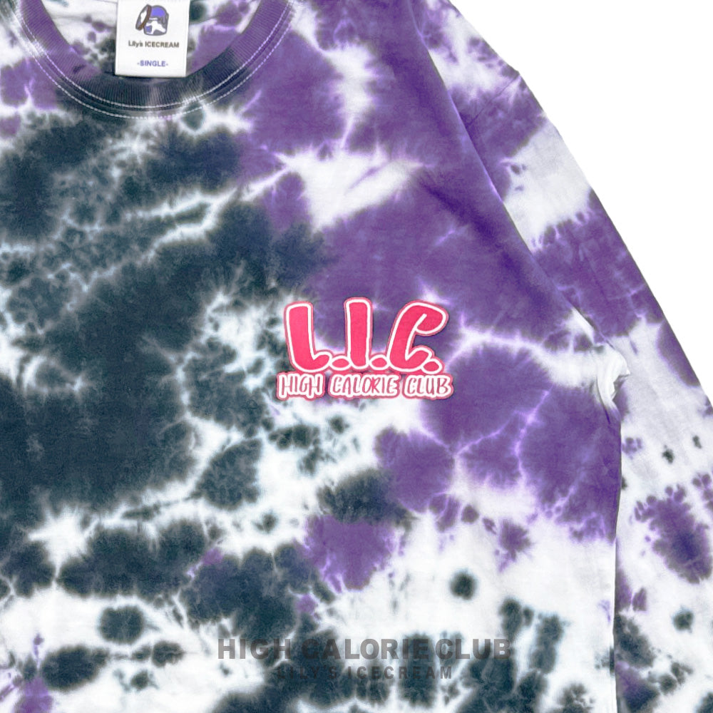 BIG ICE 【PURPLE】 Tie Dye L/S